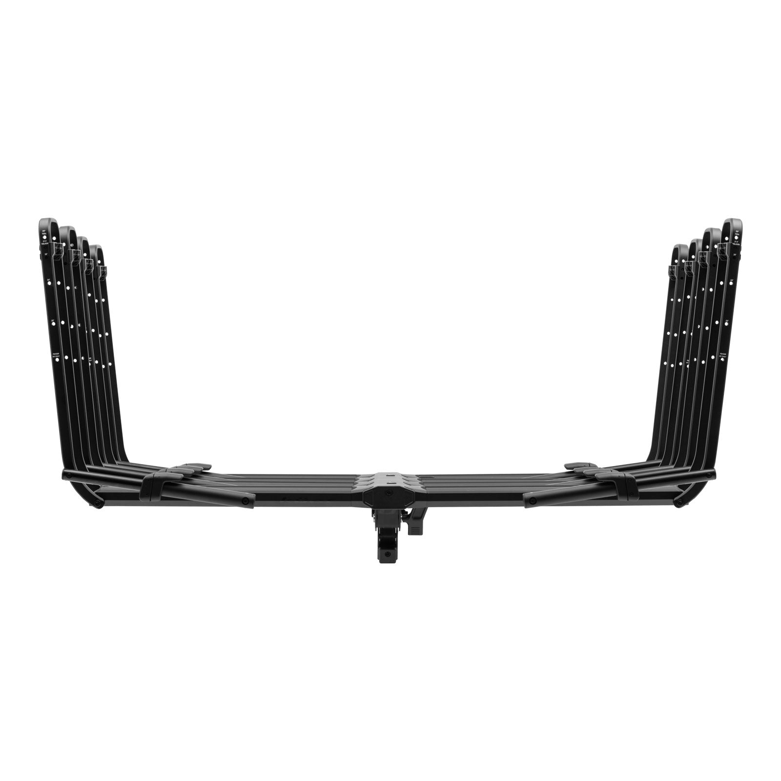 Kuat Piston Pro 2-bike hitch mount rack in black finish on white background