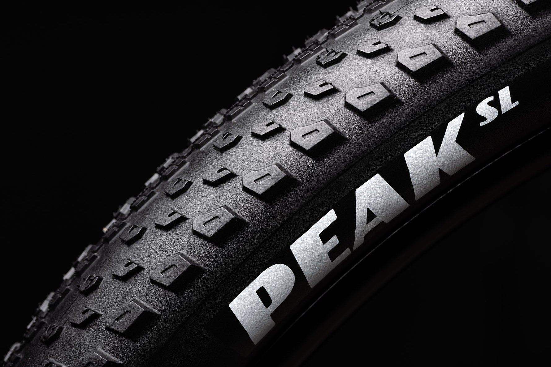 Goodyear Peak SL black mountain bike tire with aggressive tread pattern