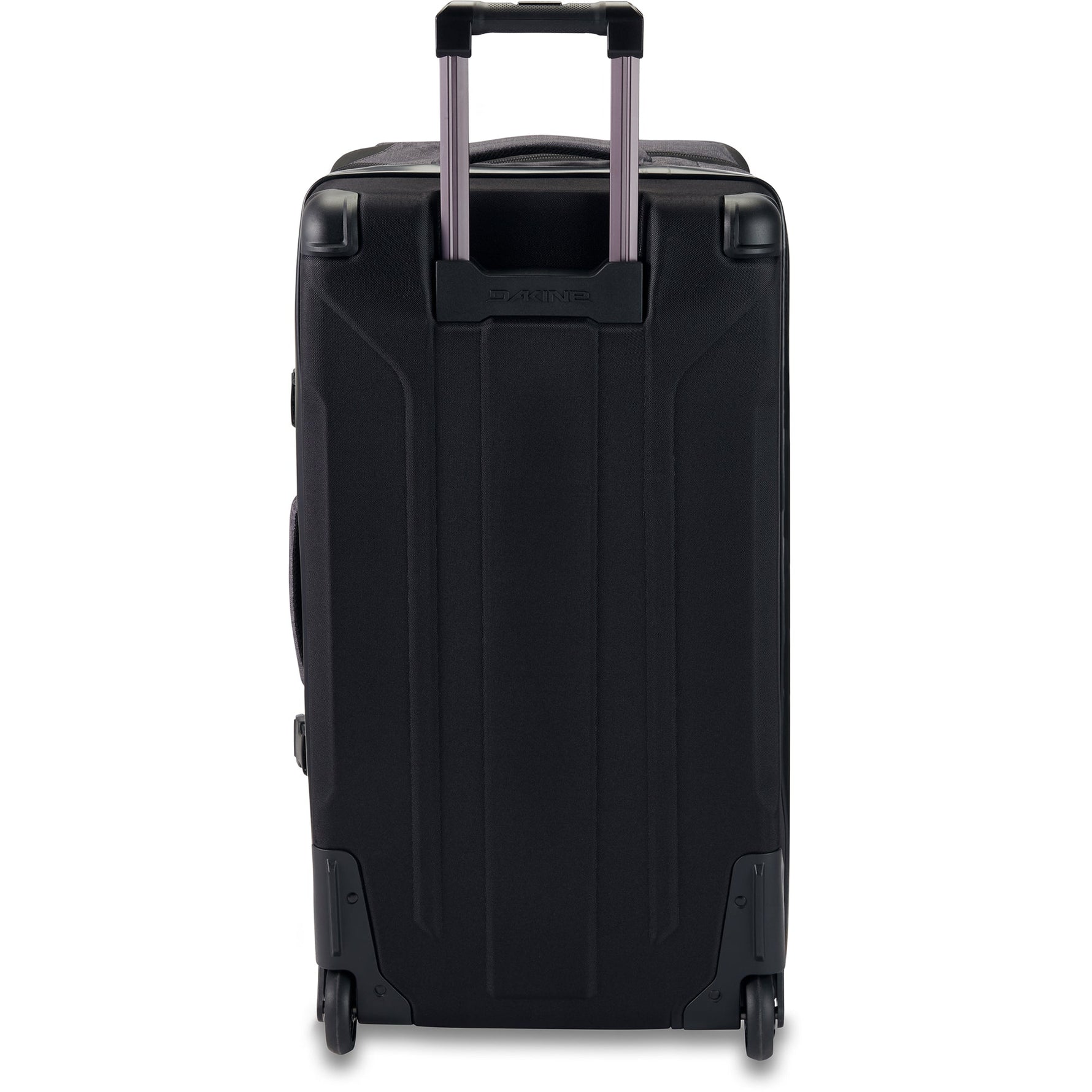 Dakine Split Roller suitcase in carbon black with telescoping handle and wheels