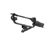 Kuat Transfer V2 black hitch mount bike rack on white background