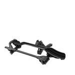 Kuat Transfer V2 black 3-bike hitch mount rack on white background