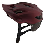 Troy Lee Designs Flowline SE mountain bike helmet in radian charcoal red colorway