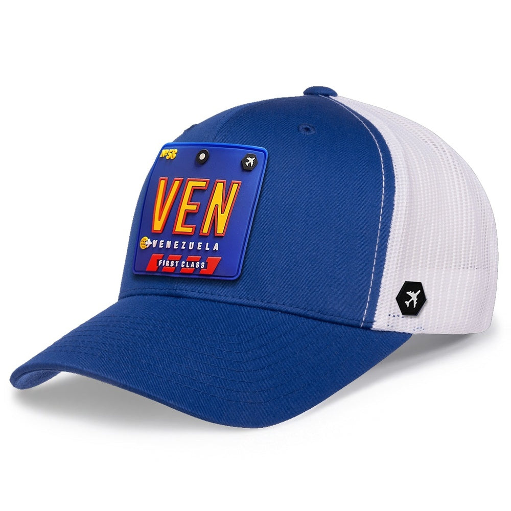 VEN - Venezuela Trucker Hat Royal/White/Tricolor