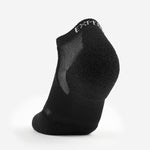 Experia Light Cushion Low-Cut Sock in black with mesh ventilation panel and branded cuff
