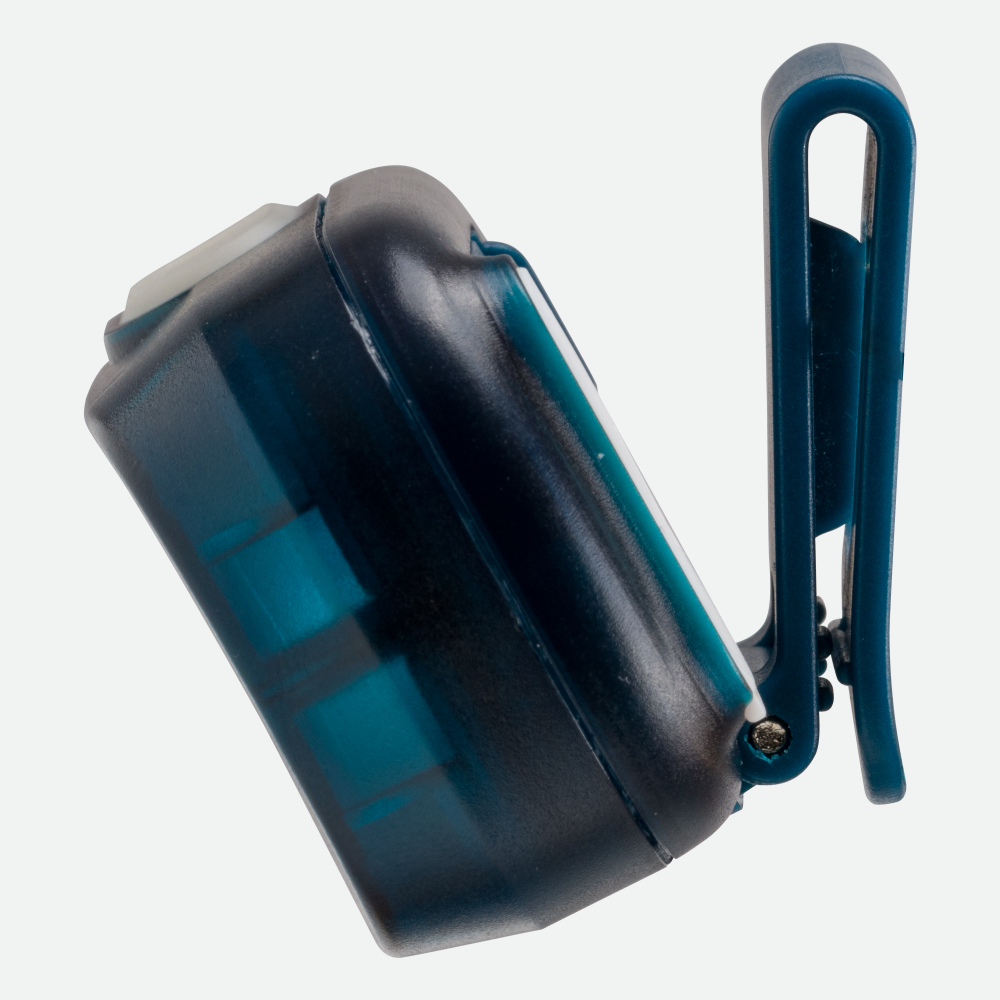 Nathan Luna Fire 400 RX LED running light in sailor blue with clip attachment
