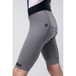 Gobik Absolute 7.0 Bib Shorts in kettle gray color showing side profile