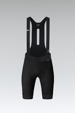 Black Gobik Absolute Compact 7.0 men's cycling bib shorts with suspender straps