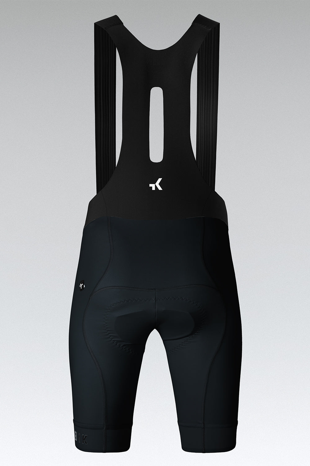 Gobik Absolute Compact 7.0 black cycling bib shorts with shoulder straps