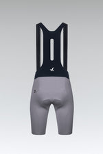 Gobik X Bib Short Men's in gray kettle color with black straps