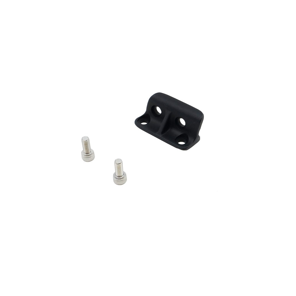 BMC AC AMP AL kickstand mount bracket in matte black with two stainless steel screws