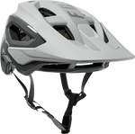 Fox Racing Speedframe Pro MTB helmet in white and gray with MIPS technology