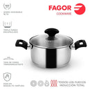 FAGOR Cacerola ALAIA + Tapa Ø24
