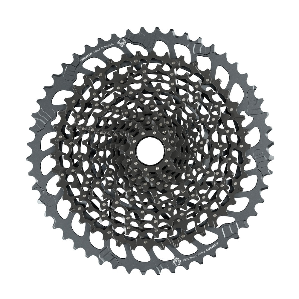 SRAM XG1275 Eagle GX 12-speed cassette with 10-52 tooth range in black