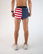 Chicknlegs Men's USA 2" Split Shorts - M