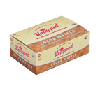 UnTapped Cocoa Waffle 16-count box, all natural athletic fuel with maple syrup and cocoa