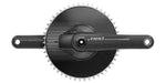 SRAM Red AXS crankset with black chainring and power meter spider