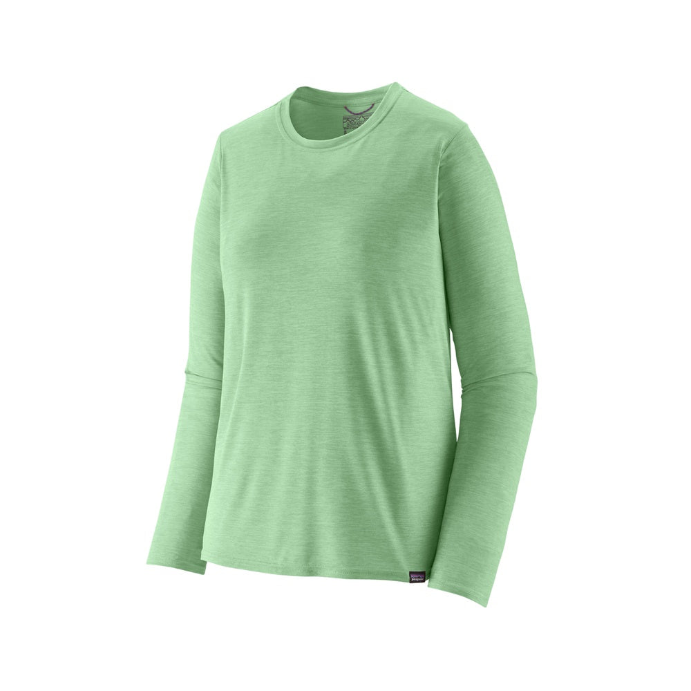 W's L/S Cap Cool Daily Shirt Rinsed Green - Dark Rinsed Green X-Dye M