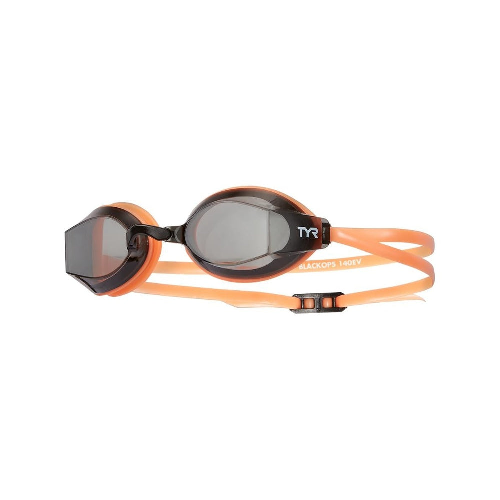 TYR Adult Black Ops 140 EV Racing Goggles Racing Smoke / Orange