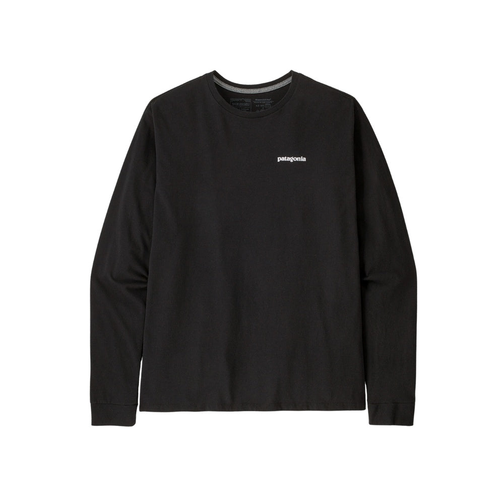 M's L/S P-6 Logo Responsibili-Tee Black L