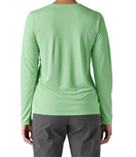 W's L/S Cap Cool Daily Shirt Rinsed Green - Dark Rinsed Green X-Dye M