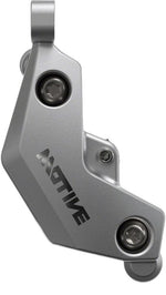 SRAM Motive Ultimate Disc Brake and Lever - Front, 950mm Hose, Post Mount, 4-Piston, Aluminum Lever Body, Carbon Blade, Black/Silver, A1