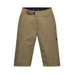 Fox Racing Men's Ranger Short in olive green with belt and Fox logo