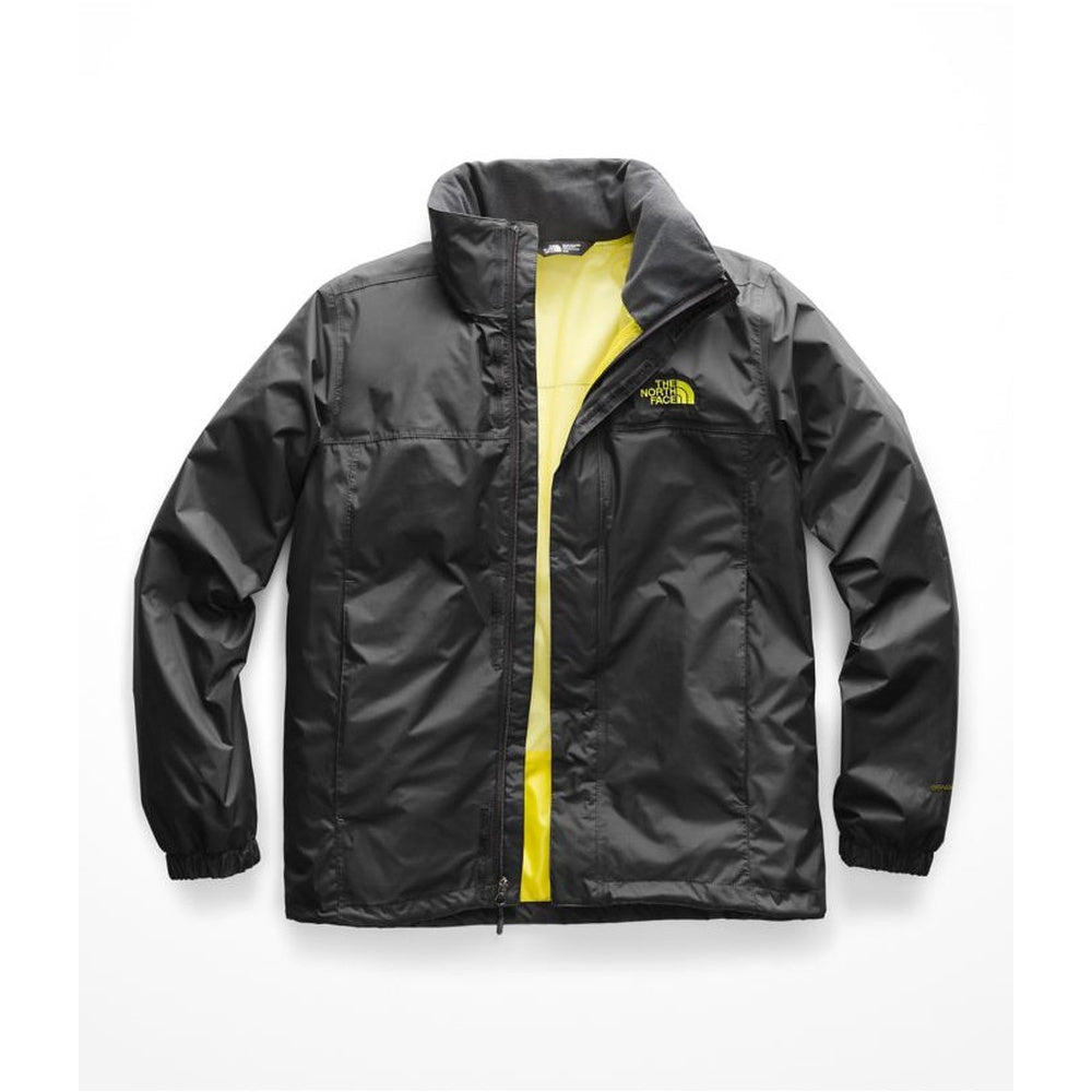 The North Face Resolve 2 Jackets Men's - Asphalt Grey/Acid Yellow