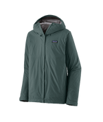 Patagonia Torrentshell 3L Rain Jacket in forest green with hood