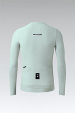 Gobik Avalon long sleeve cycling jersey in halcyon mint green with rear pockets