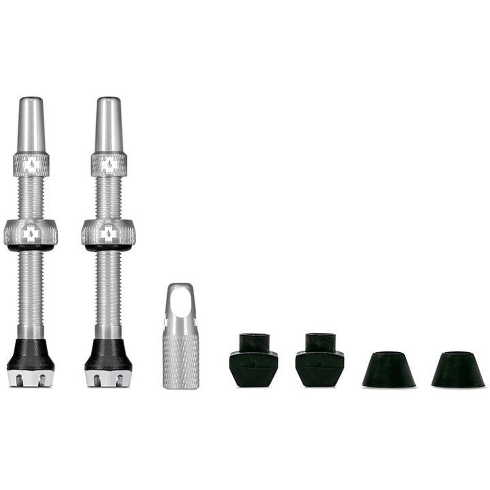 Muc-Off Tubeless Valves/80mm/Silver V2