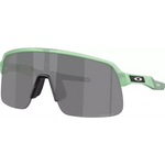 Oakley Sutro Lite S sunglasses in matte translucent jade frame with dark lenses