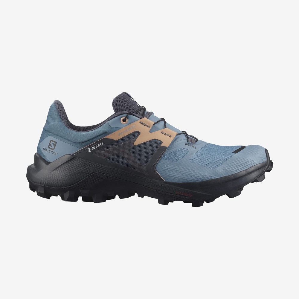 Salomon Wildcross 2 Gtx Women's - Bluestone/Ebony/Sirocco