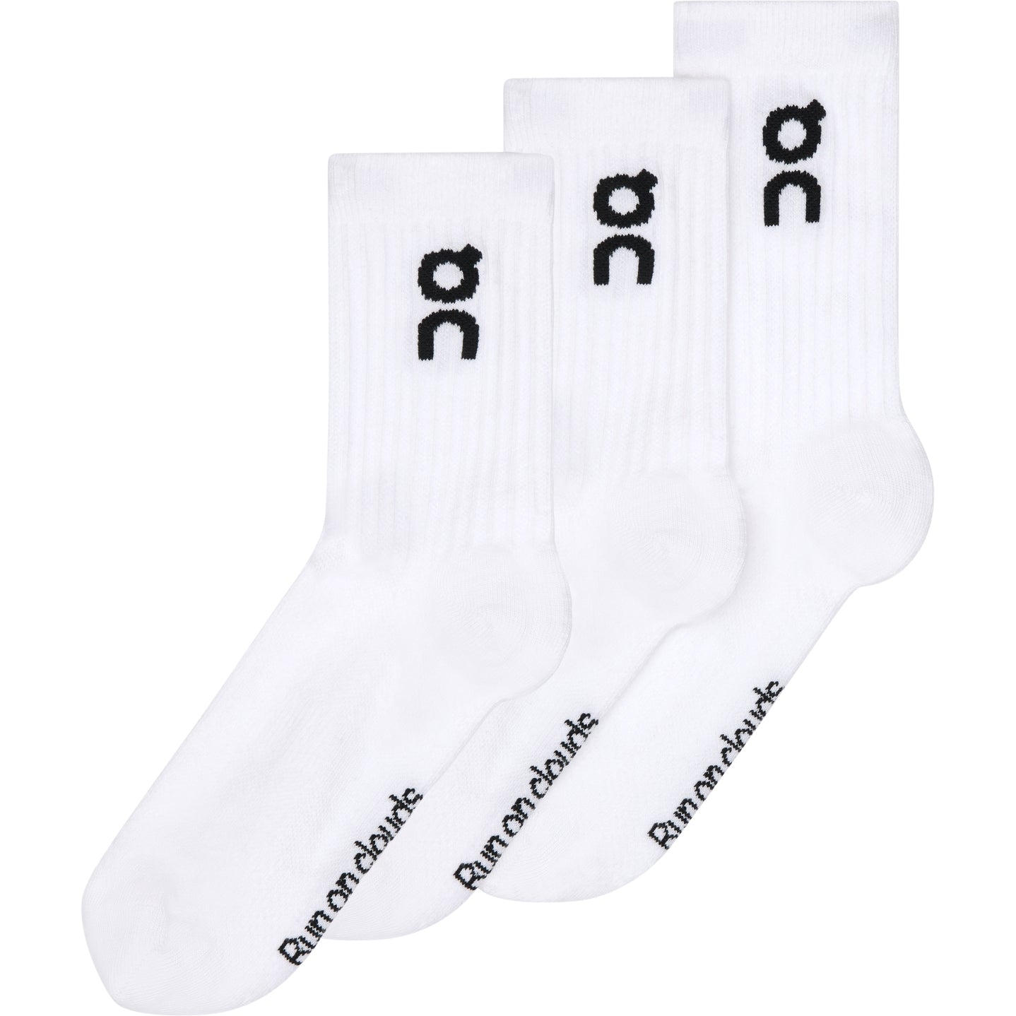On  Logo Sock High 3P U