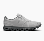 On Cloud 5 men's running shoe in Wolf and Rock gray colorway, lateral view
