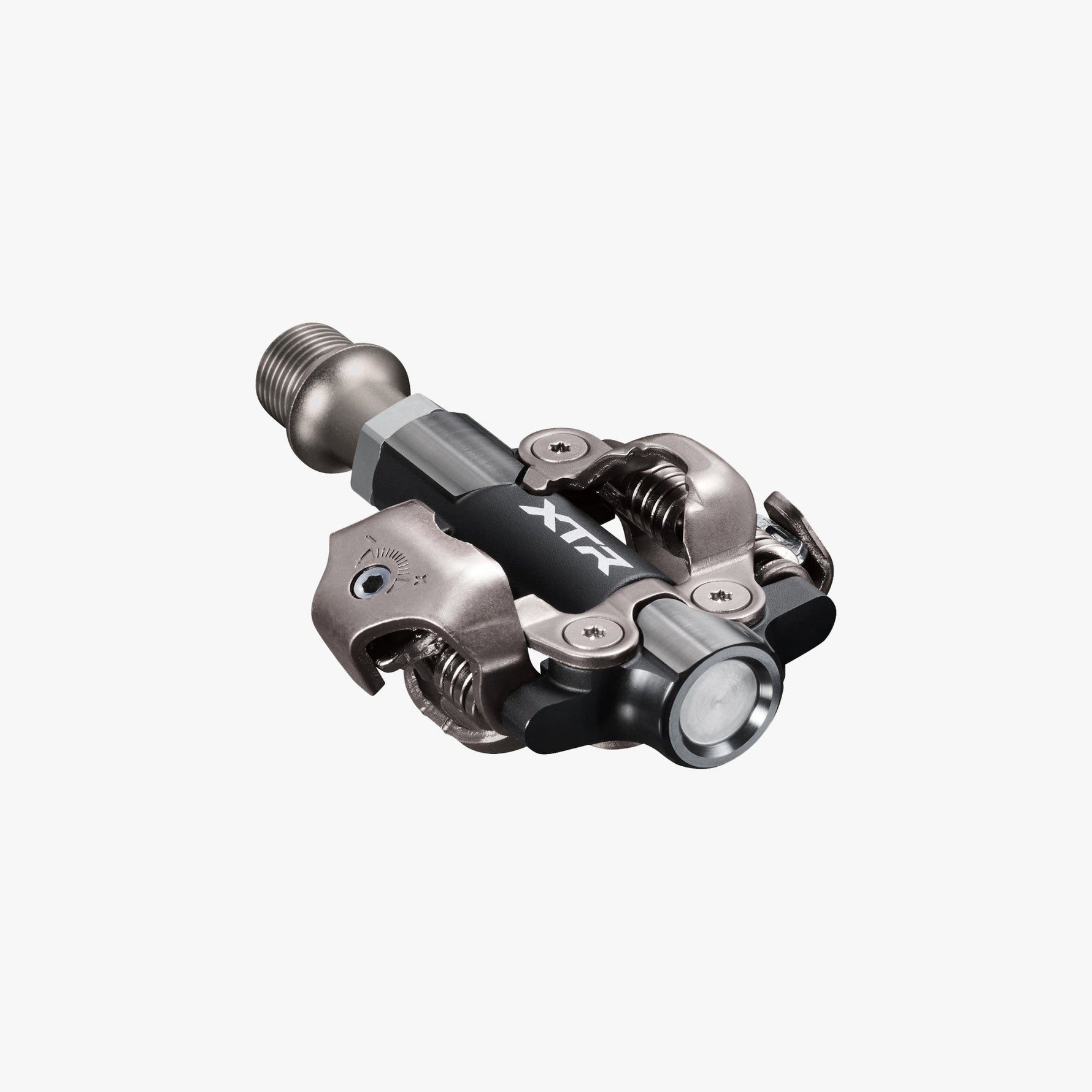 Shimano XTR PD-M9200 SPD clipless mountain bike pedal in black and silver