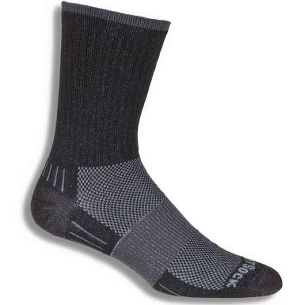 Wrightsock Double Layer Escape Crew - Black
