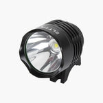 Black ELTIN adventure 1200 lumen front bike light with LED reflector