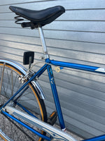 1985 Schwinn Collegiate project bike, alternate view showing cosmetic wear and surface rust