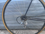 Shimano Biopace oval chainrings and crank on vintage Trek 400
