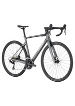 Scott Addict 50 road bike in carbon grey with drop handlebars and disc brakes