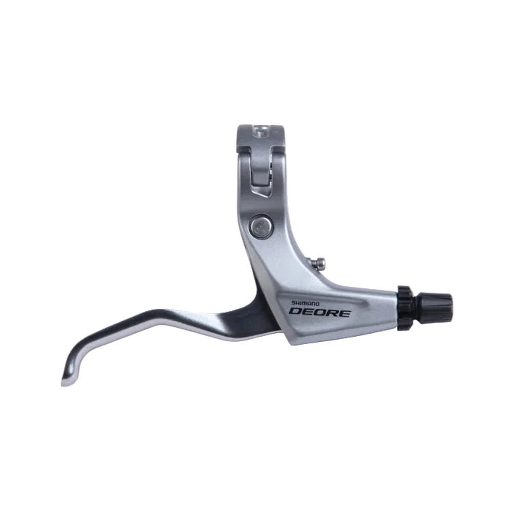 BRAKE LEVER, BL-T610, DEORE LEFT,CABLE TYPE,2-FINGER,SIVER