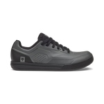 Fox Racing Union Flat MTB Shoes in grey with black accents and Fox logo