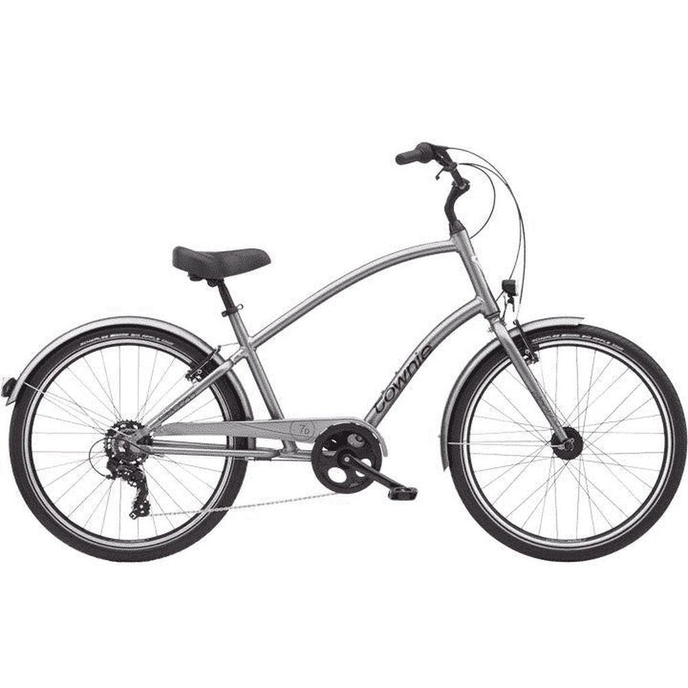 Electra Townie 7D Step Over 26 Silver (or Nikel)