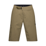 Fox Racing Men's Ranger Short in olive green with belt and Fox logo