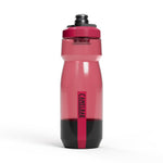 CamelBak Podium 24oz water bottle in mercury berry translucent pink with black base