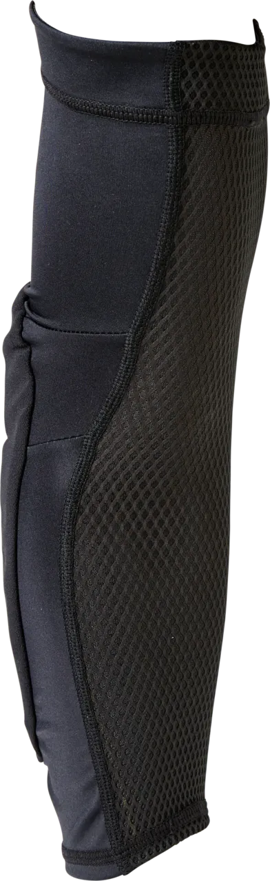 Fox Racing Enduro elbow guard in black with mesh ventilation panels